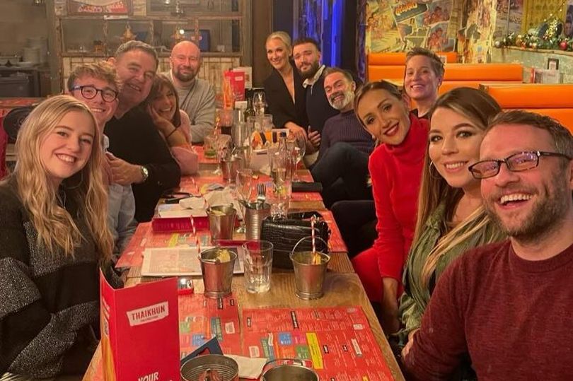 Read more about the article Corrie star Daniel Brocklebank enjoys birthday celebration with past and present cast mates