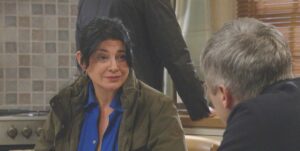 Read more about the article Emmerdale’s Moira Dingle issues a warning over Caleb and Tracy’s affair