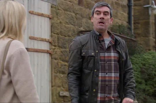 Read more about the article Cain Dingle rumbles Ruby Miligan’s plot as he issues harsh words in Emmerdale spoiler video