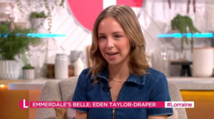 Read more about the article ITV Emmerdale’s Belle Dingle star Eden Taylor-Draper shares co-stars’ secret tradition amid milestone