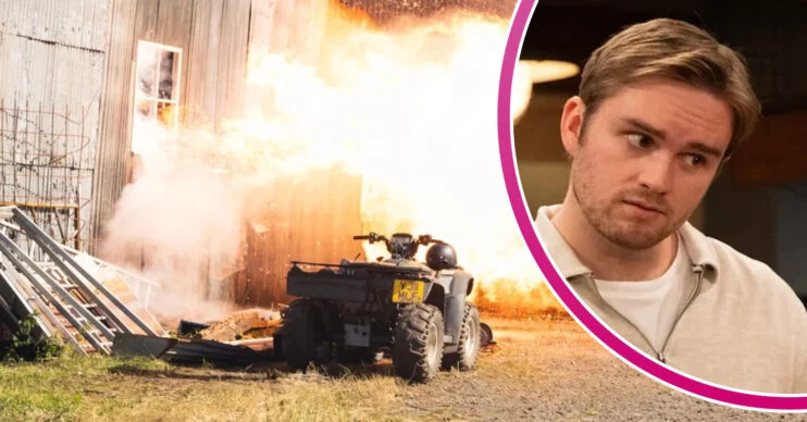 Read more about the article Emmerdale: Tom mustn’t die in the barn fire, fans demand